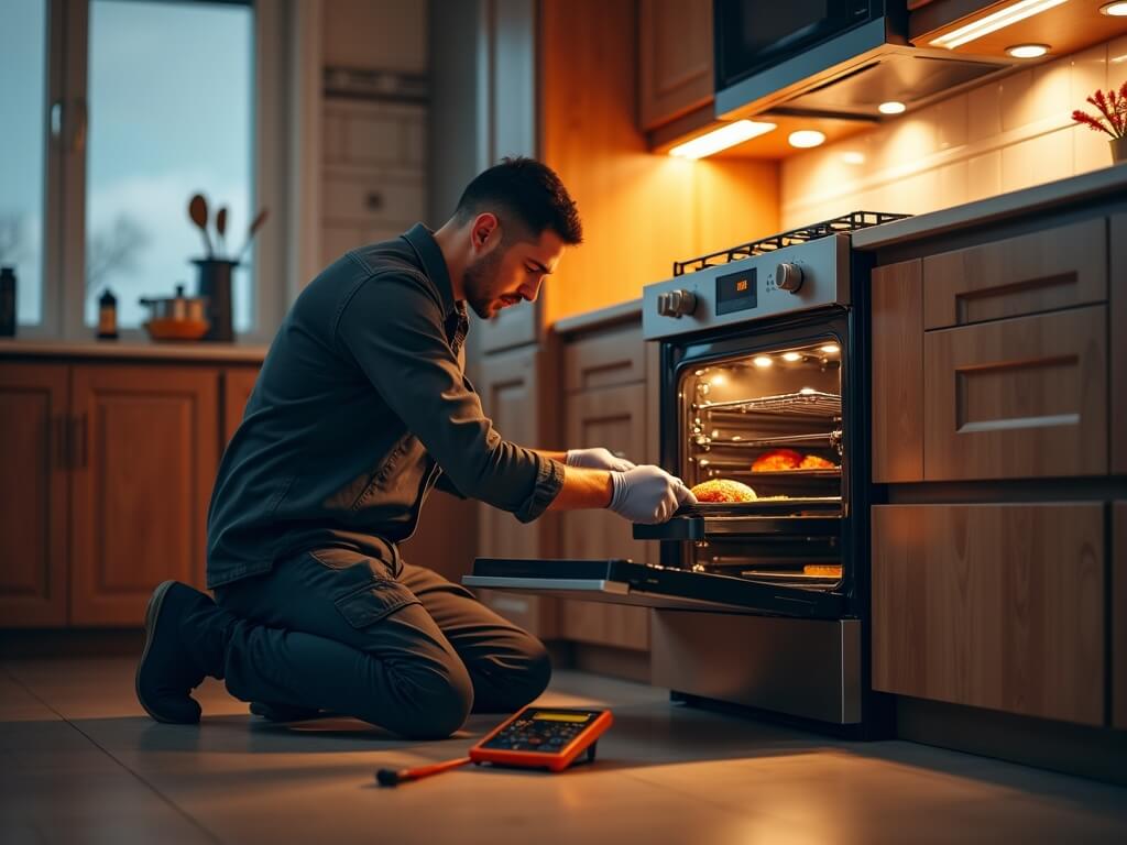 صيانة فرن تورنيدو